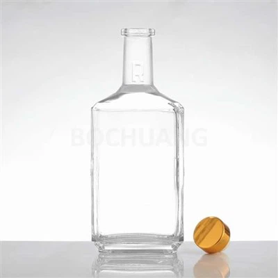Butelki ze szkła flintowego na alkohol